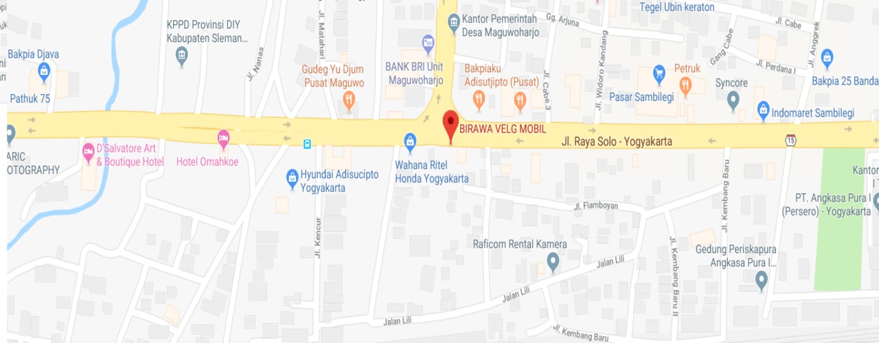 Map Lokasi Birawa Motorsport