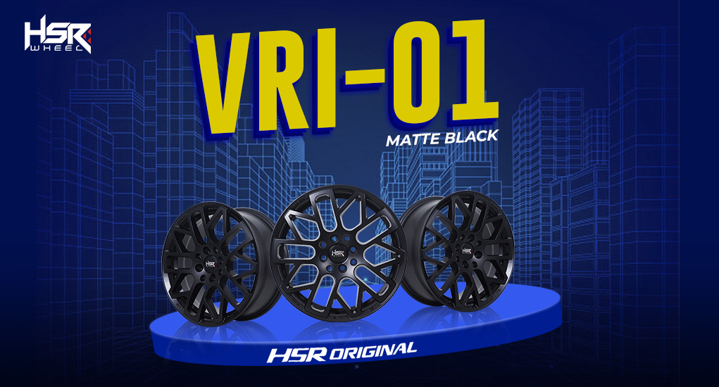 Velg HSR VRI-01 Semi Matte Black