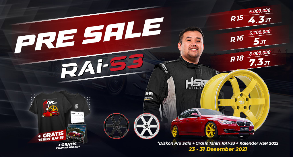 Pre Sale HSR RAI-S3