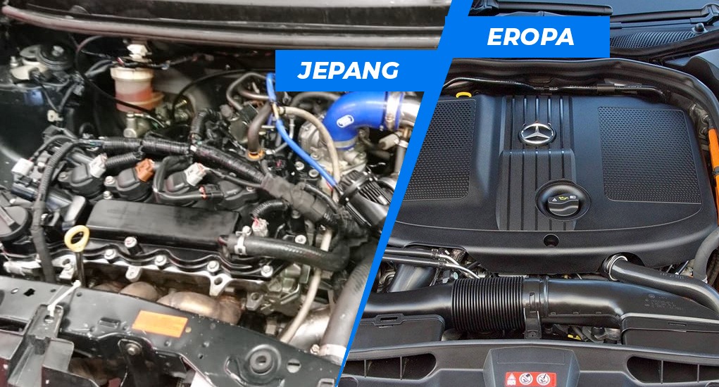 mesin mobil Jepang vs Eropa