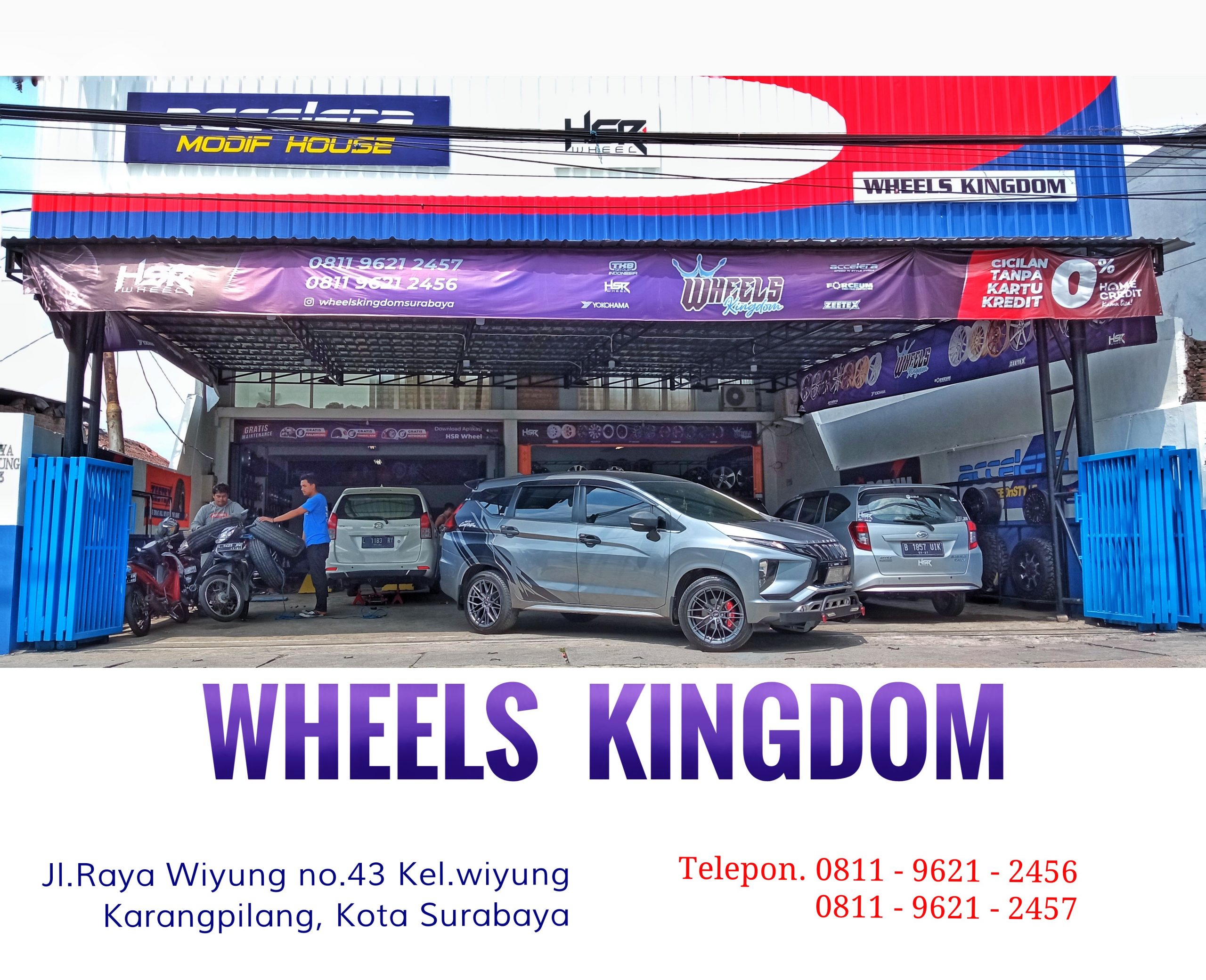 Jual toko velg mobil murah jember | Wheels kingdom