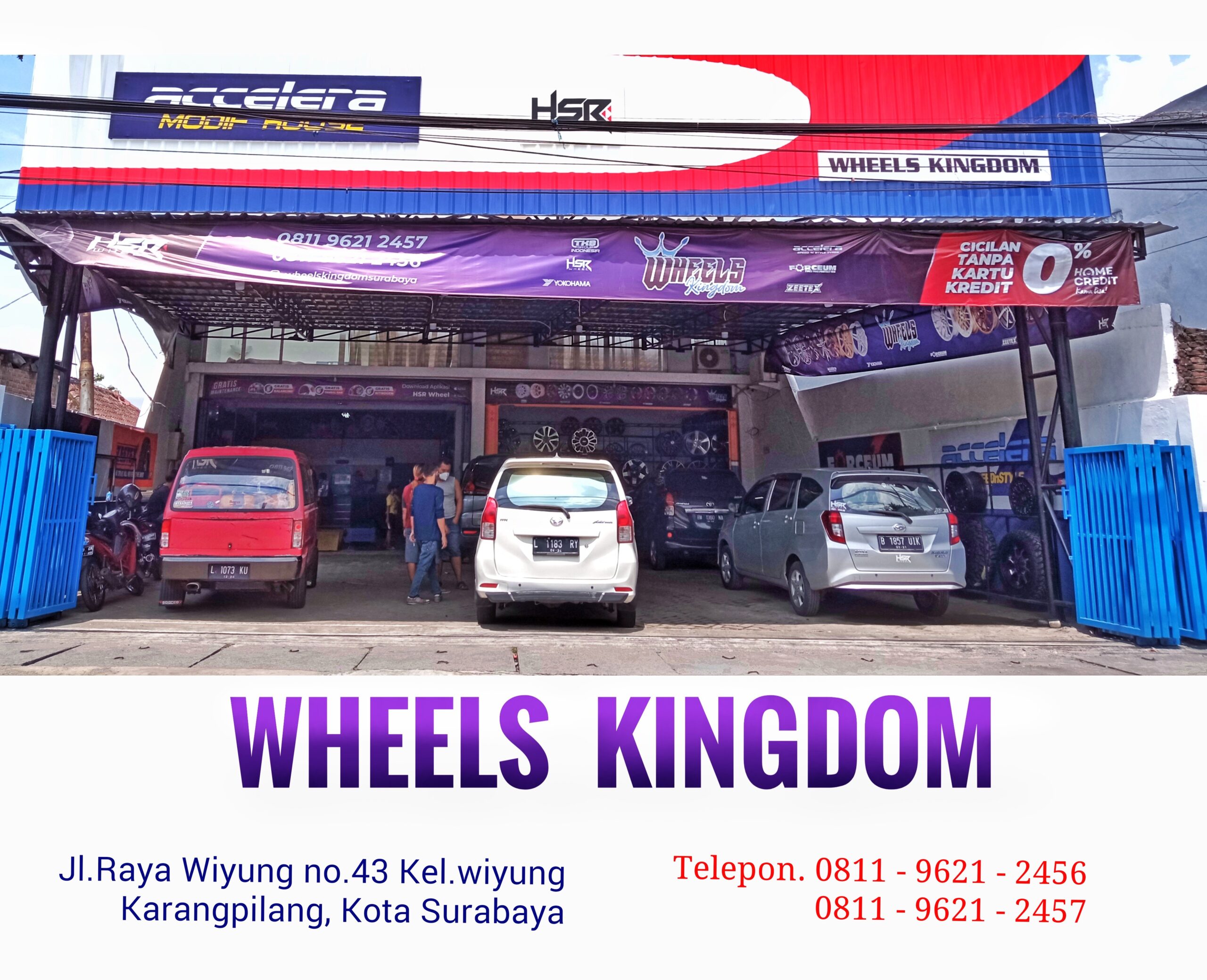 Jual velg mobil variasi di rungkut surabaya | WHEELS KINGDOM