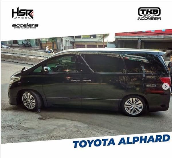 Toyota Alphard  Juga Pakai HSR Wheel HSR Wheels Where 
