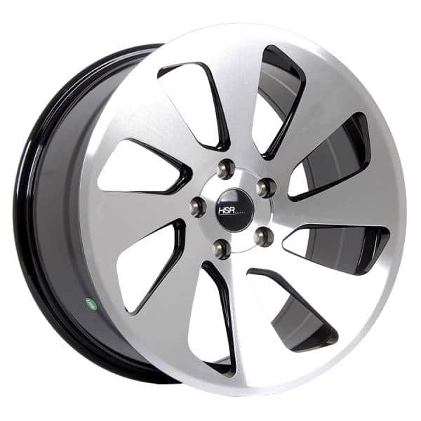 HSR Amaze WA025 Ring-18x85 H5x114,3 ET38 Black Machine Face