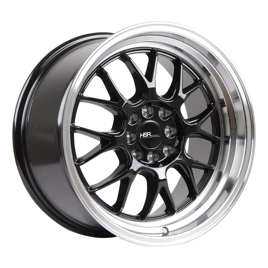 HSR Branch L1440 Ring 17x8-9 H8x100-114,3 ET35-30 Black Machine Lip3