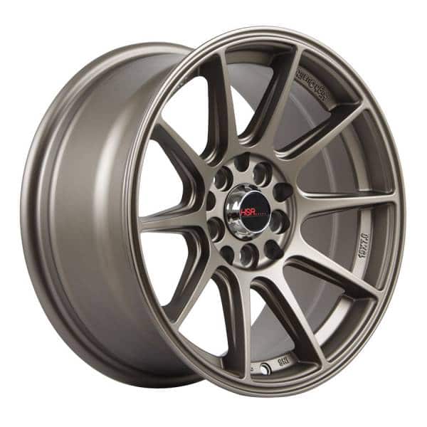 HSR Shinjuku 1073 Ring 15x7 H10x100-114,3 ET25 Semi Matte Bronze