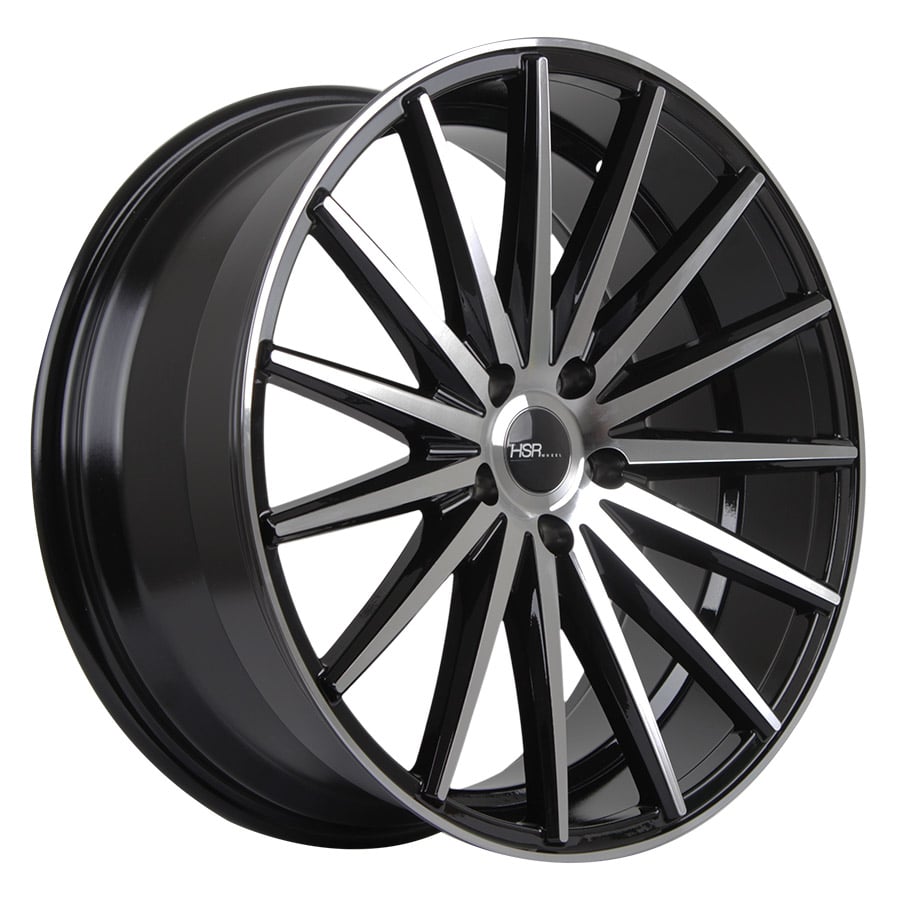 HSR Tsukuba L560 Ring 20x8,5 H5x114,3 ET40-Black Machine Face