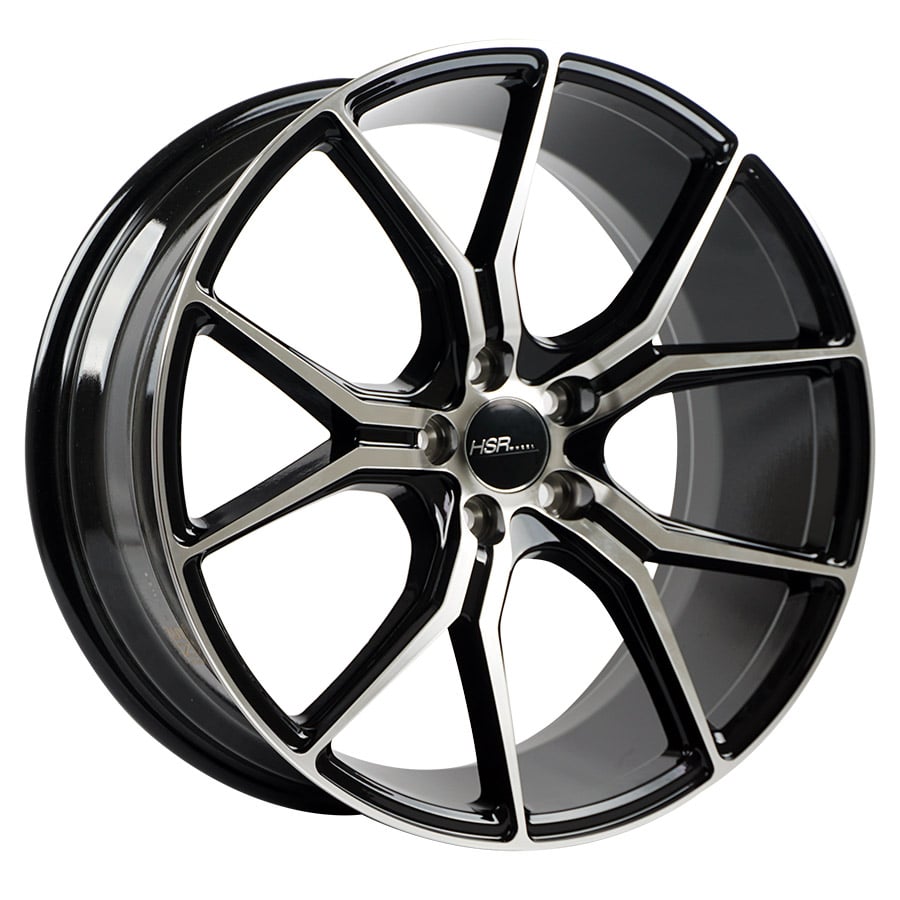 HSR Voodoo 59783 Ring 18x8-9 H5x114,3 ET40 Black Machine Face