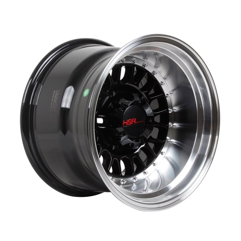 HSR Agats 7134 R15X10 H5X139,7 ET-44 Black Machine Lips