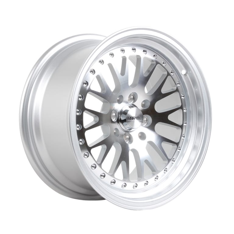 HSR Classic H215 R16X8-9 H8X100-114,3 ET25-20 Silver Machine Face