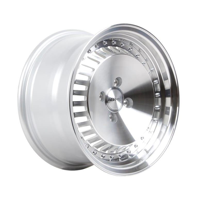 HSR Sasebo H475 R15X78 H4X114,3 ET3525 Silver Machine Face Machine Lip