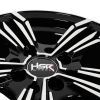 HSR Merkin Ring 15x6 H8x100-114,3 ET40 Black Machine Face1