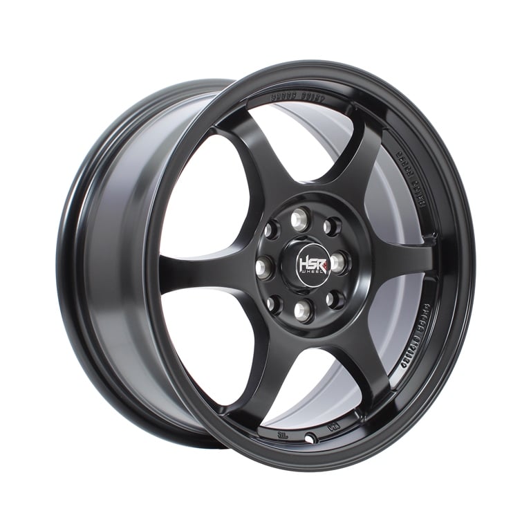 HSR Yuzawa U206 Ring 16x7 H8x100-114,3 ET38 Semi Matte Black1