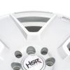 HSR Kwoor JD807 Ring 17x7 H8x100-114,3 ET45 Silver Machine Face4