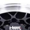HSR Lemans U272 Ring 15x7 H8x100-114,3 ET38 Black Machine Lips1