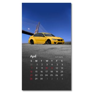Kalender HSR 2024 April