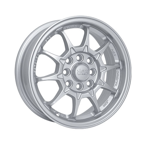 HSR BOROKO SRD R14 GLOSSY SILVER