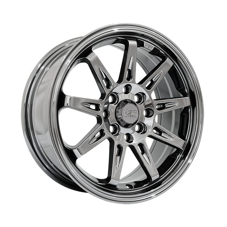 HSR TIKALA 9004 R15 BLACK CHROME