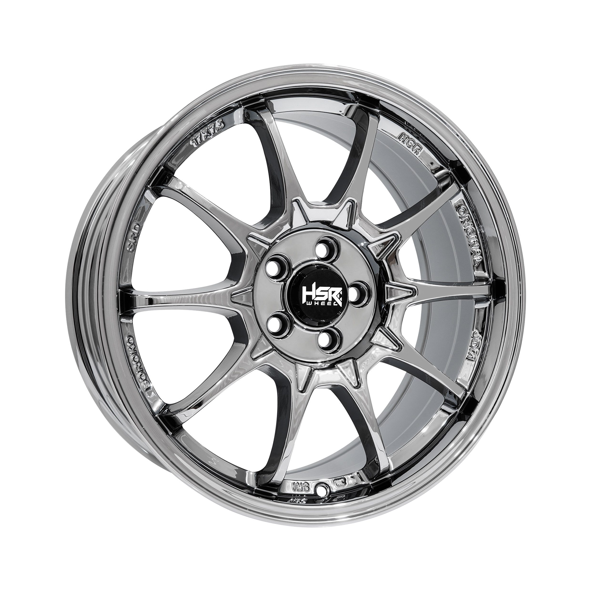 HSR BOROKO SRD R17 BLACK CHROME